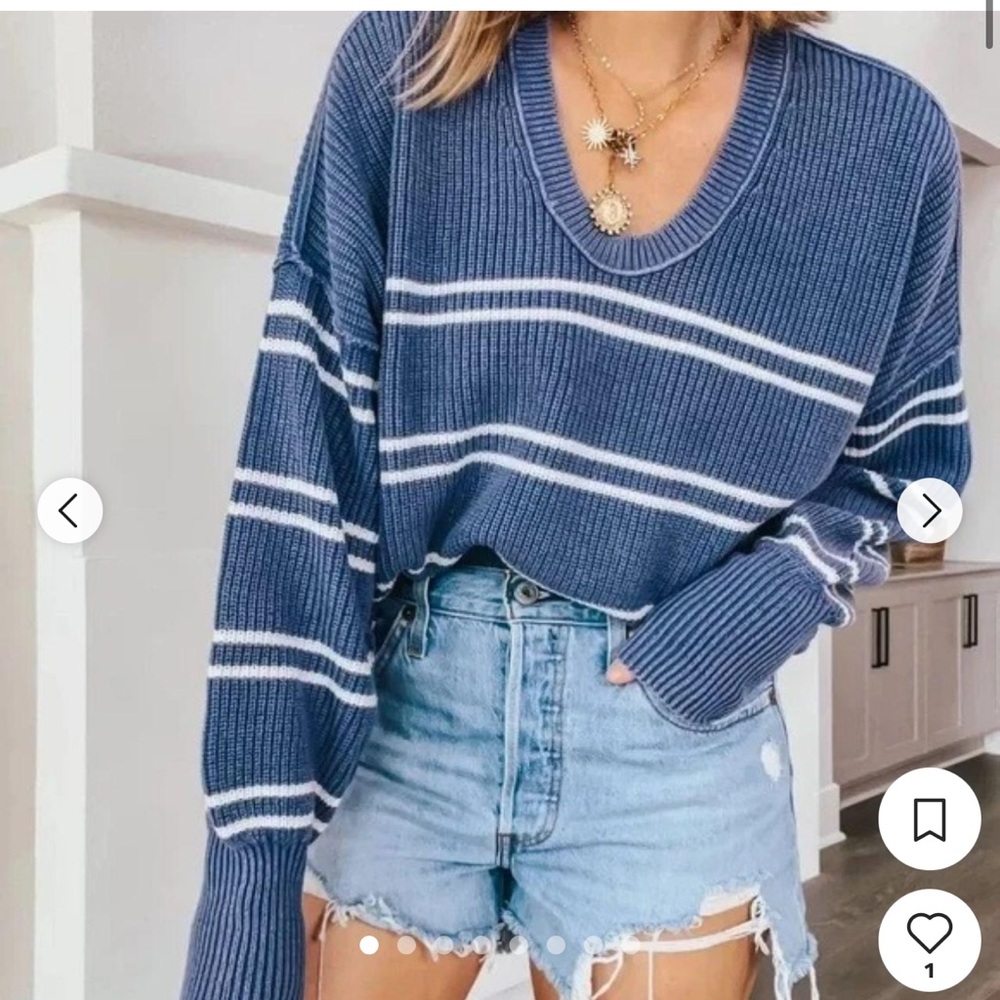Aerie oversized cropped sweater